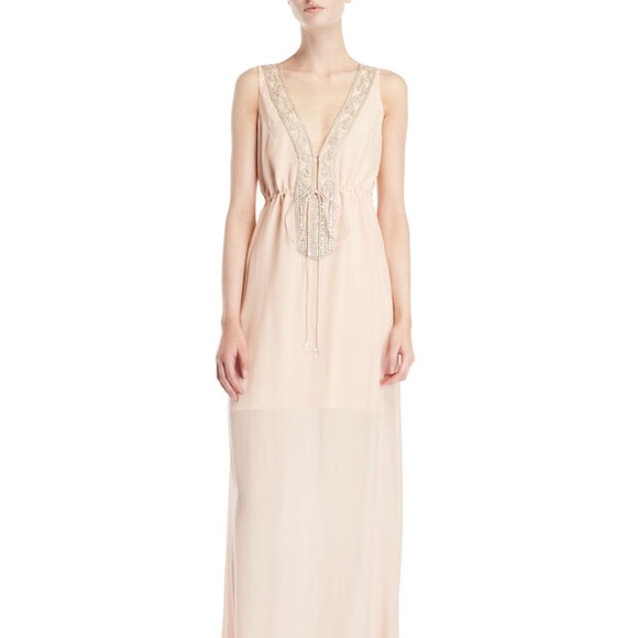 Silk dress with embellishment - Picture 1 of 4